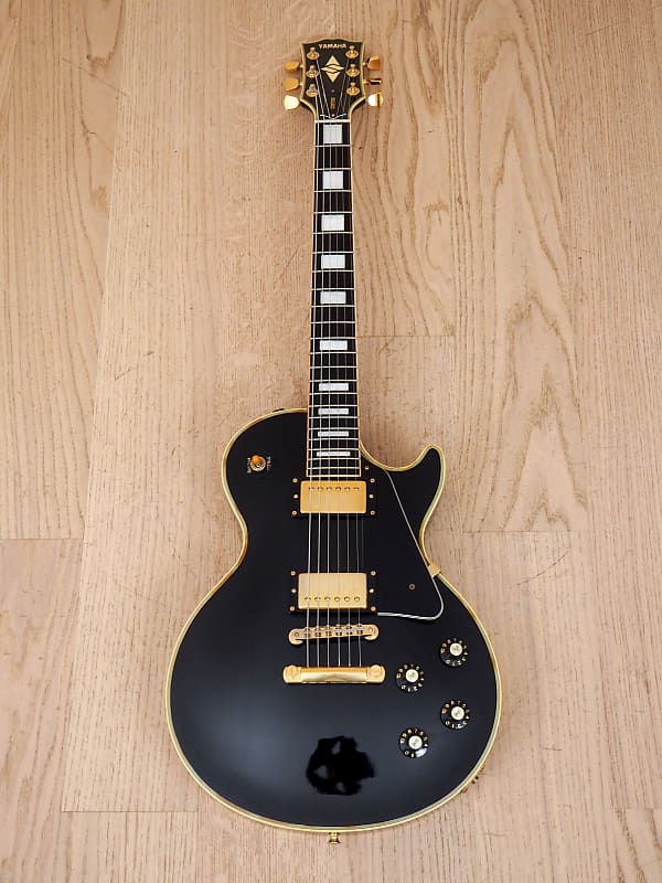 1979 Yamaha LP-800C Lord Player Custom Black Beauty Electric Guitar Ebony  Japan, Matsumoku