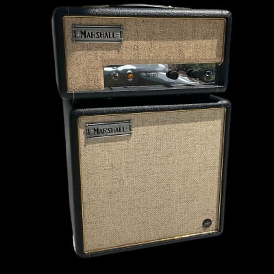 Marshall JTM1 Offset 50th Anniversary Limited Edition 1-Watt 1x10" Guitar Amp Half Stack 2012 - 2013 - Black / Beige image 9