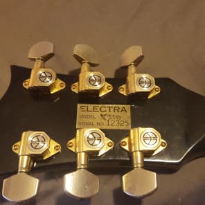 Electra X210 omega Late 70's  Black & Gold image 4