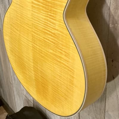 D'Angelico Premier EXL-1 Hollow Body Archtop 2022 - Satin Honey Blonde, Support Small Shops and Buy Here! image 12