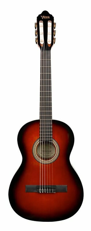 Valencia 260 3/4 Size Hybrid Thin Neck Acoustic Guitar - Sunburst - VC263HCSB image 1
