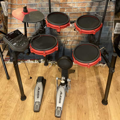 Alesis Nitro Mesh Special Edition Red 8-Piece (Red) | Reverb