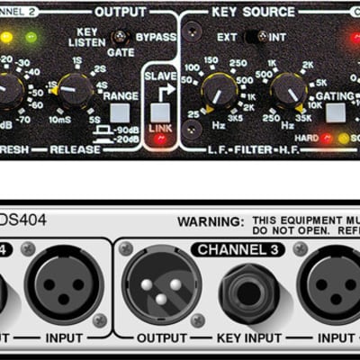 Drawmer DS404 Quad Noise Gate image 2
