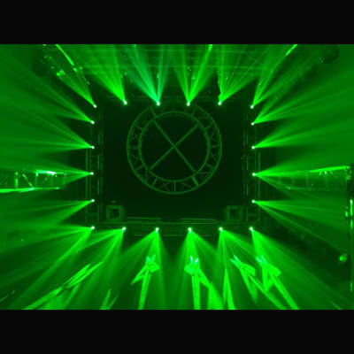 Eliminator Lighting Stealth Spot 60W LED DJ Club Moving Head Yoke Spot Light image 5