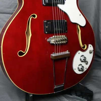 Mosrite Celebrity III Red * Late 1960's w/HSC image 3