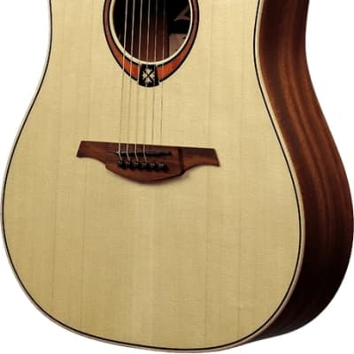 Lag - Tramontane 88 Dreadnought Cutaway Acoustic Electric! T88DCE image 4