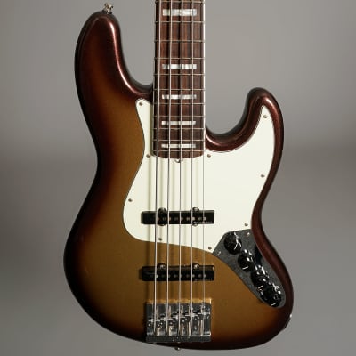 Fender American Ultra Jazz Bass V with Rosewood Fretboard 2020 - Mocha Burst for sale