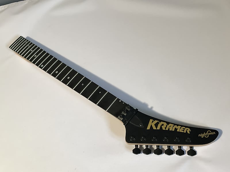 2021 Model Indonesia Kramer Nightswan Reverse Loaded Guitar Neck 24 Fret  Floyd Ready Ebony Board Factory 2nd