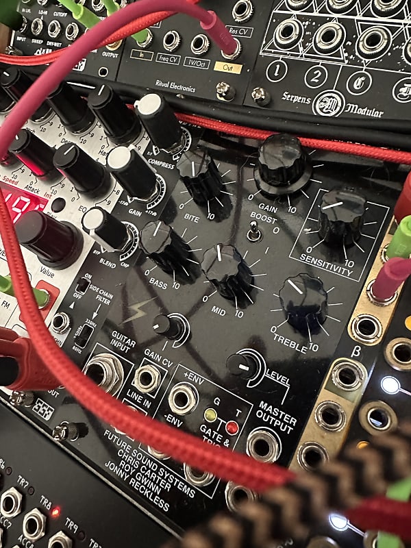 Future sound systems TG5 Gristleizer Eurorack PreAmplifier & Reverb