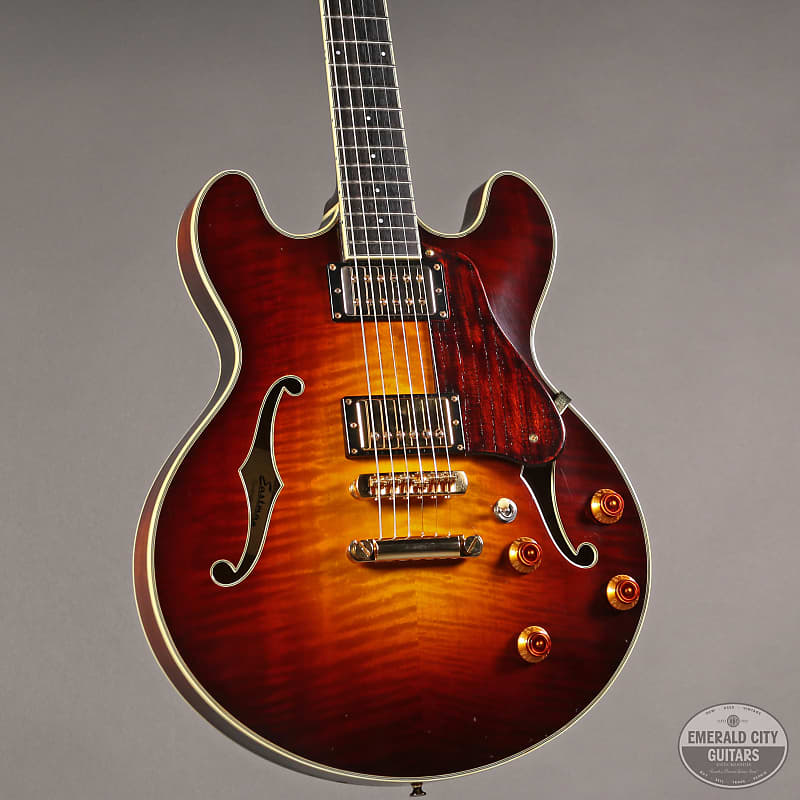Eastman T185MX-SB Thinline Semi-Hollow [* With Upgrades!] image 1