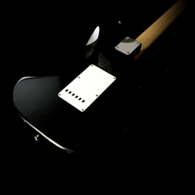 LEFTY! Vintage Fender MIJ ST62L Strat 1988 Black Relic Rosewood Solid Body Guitar +HSC image 16