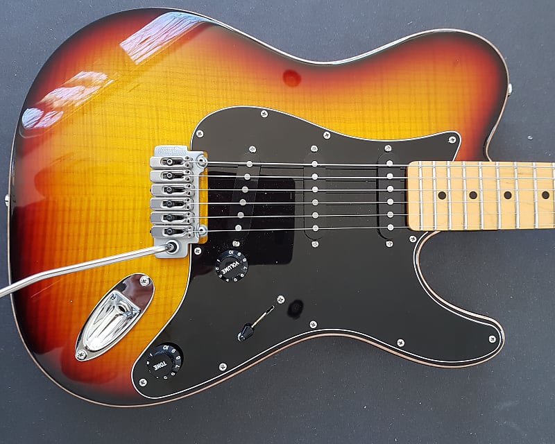ギター Warmoth Super Tele/Strato Hybrid Warmoth Hybrid Tele Strat 3-Tone Sunburst | Reverb
