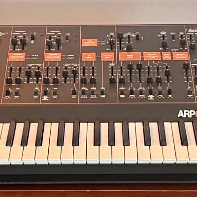 Korg ARP Odyssey Rev3 37-Slim Key Duophonic Analog Synthesizer 2015 - Present - Black/Orange