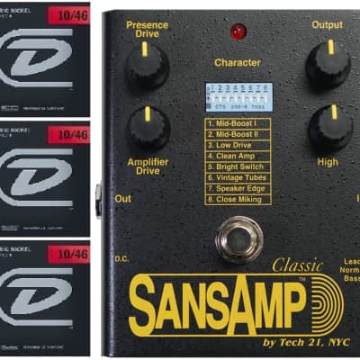 Tech 21 NYC SansAmp RPM Bass PreAmp - LIKE NEW! | Reverb