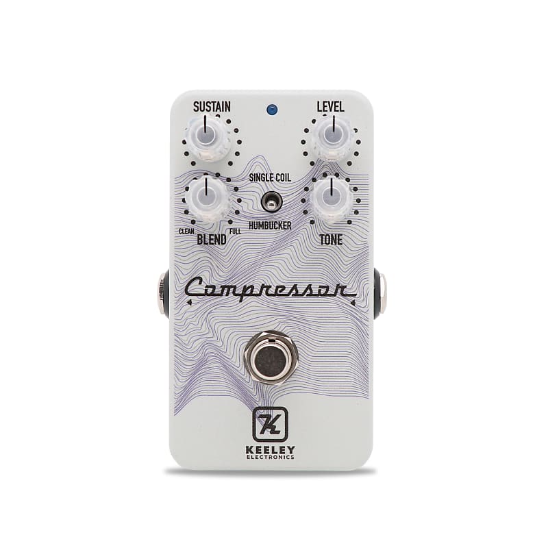 Keeley Compressor Plus - White Waves Compressor Pedal - Limited Edition  (Only 100 units)