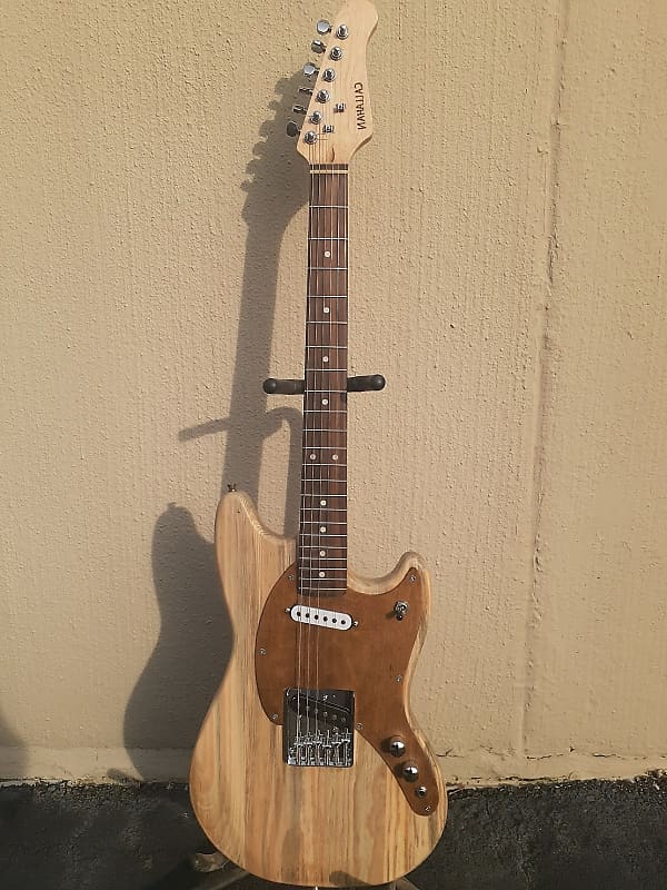 Callahan Guitars  Telesonic 2020 Clear Spalted Yellow Pine image 1