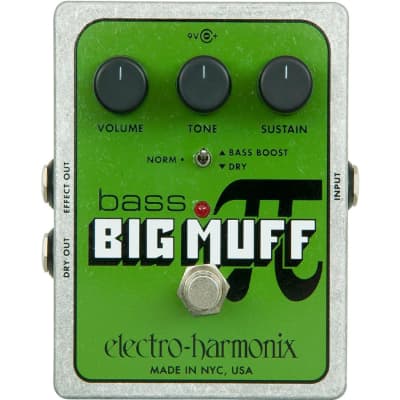 Electro-Harmonix (EHX) Bass Big Muff Pi Fuzz Distortion Sustainer for sale