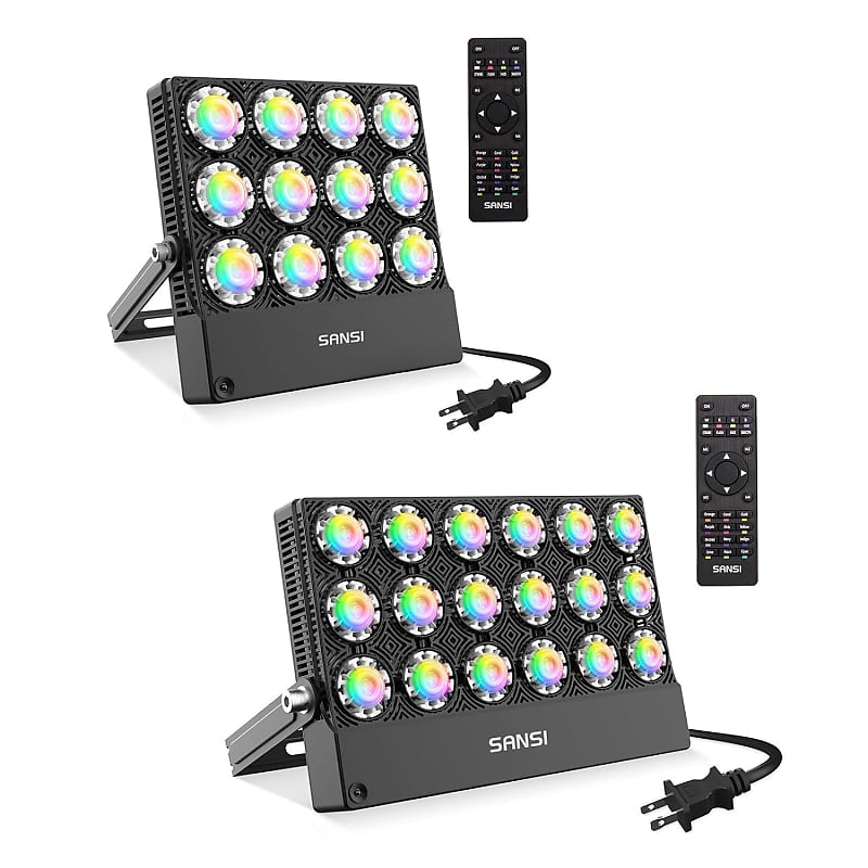 Led Flood Light 500W Equivalent Rgbw Outdoor Color Changing