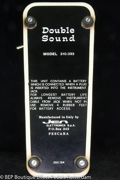 Jen Electronic Vox - Jen Double Sound