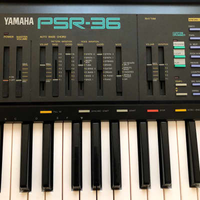 Yamaha PSR-36 Keyboard - Tutorial - YouTube