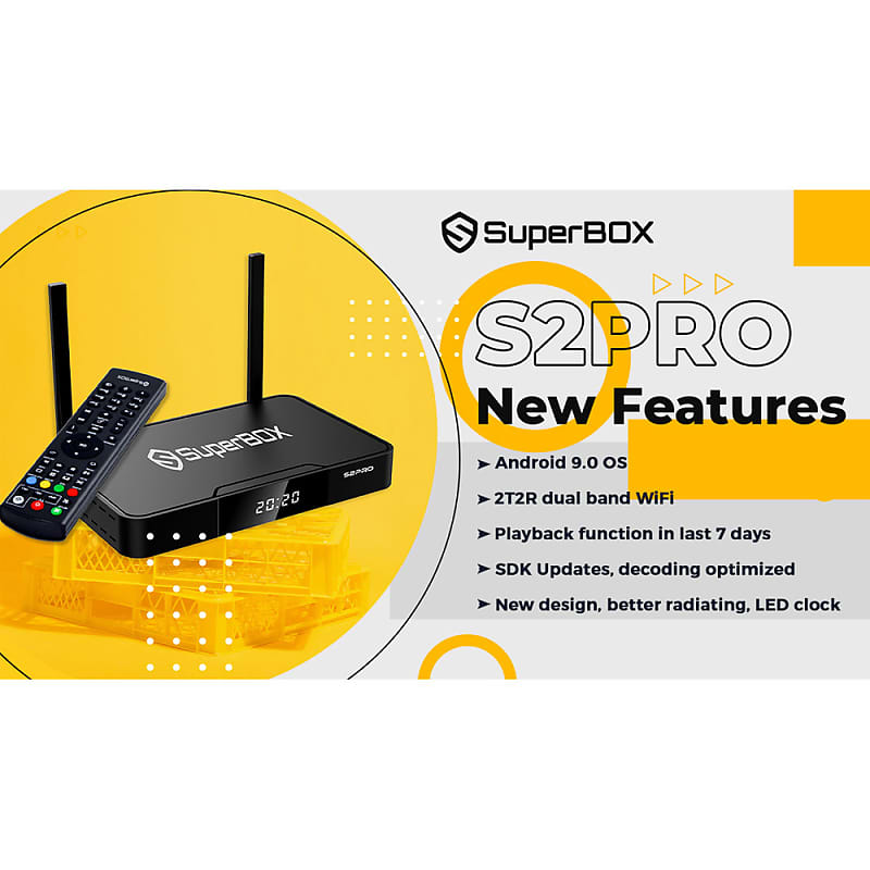 Superbox S2 popular Pro Media Player