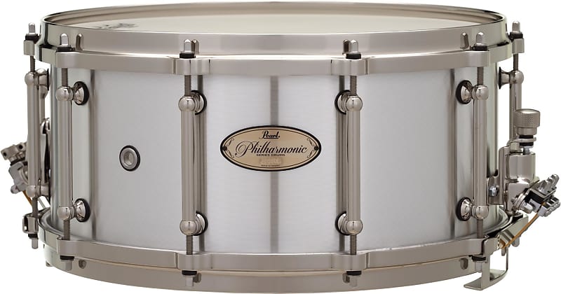 Pearl Pearl Philharmonic Cast Aluminum Snare Drum - 6.5-inch x 14-inch image 1