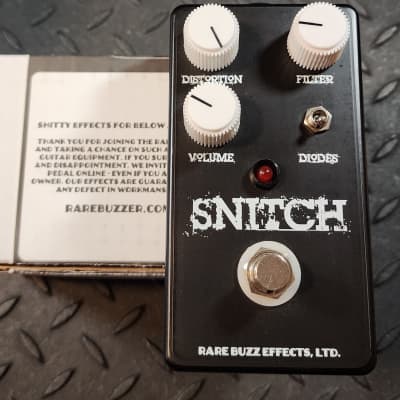 Rare Buzz Effects Snitch Distortion Pedal ProCo Rat Variant image 2