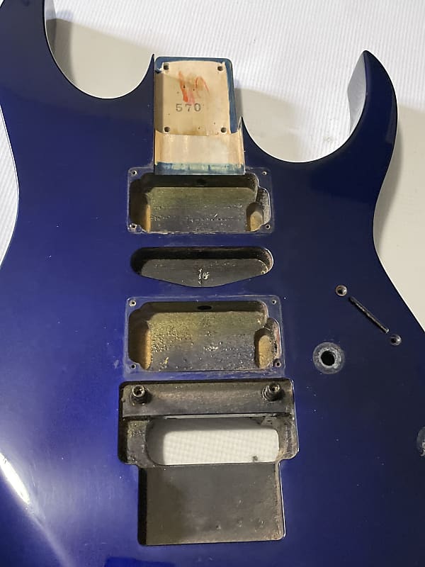 希少！IBANEZ RG570 Fシリアル 日本製 フジゲン ブルー系 Ibanez RG570 Made in Japan F serial Fujigen Electric Guitar