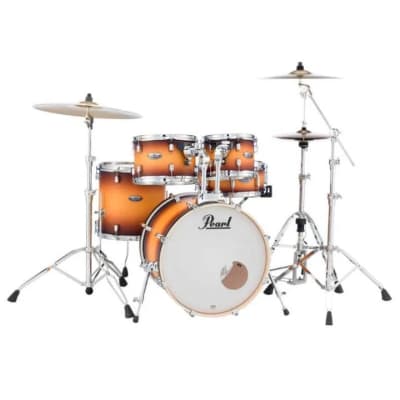 Pearl Decade Maple Classic Satin Amburst Drum Set - 20x16, 10x7, 12x8, 14x14, 14x5.5 image 1