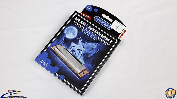 Hohner MS Series Blue Midnight Harmonica Handmade in Germany Reverb