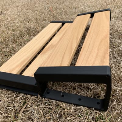 Stickman Pedal Boards Quadboard 18" Black/Oak 2021 Black / Oak image 13