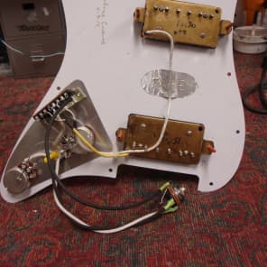 Loaded HH Pickguard, Overwound HOT, Give your Stat the Les Paul Upgrade image 3