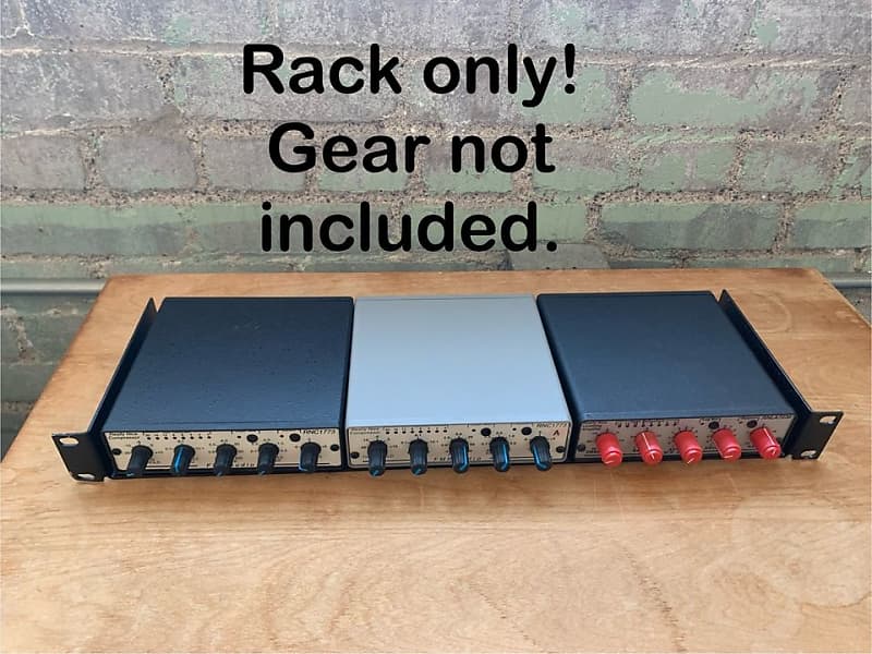 1U FMR Audio Rack Shelf Mount for 1/3 Rack Units (RNC RNP