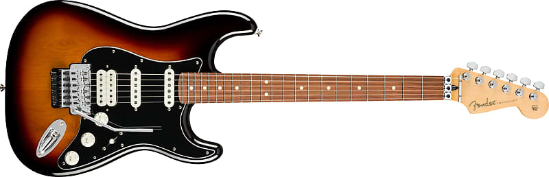 FENDER - Player Stratocaster with Floyd Rose  Pau Ferro Fingerboard  3-Color Sunburst - 1149403500 image 1