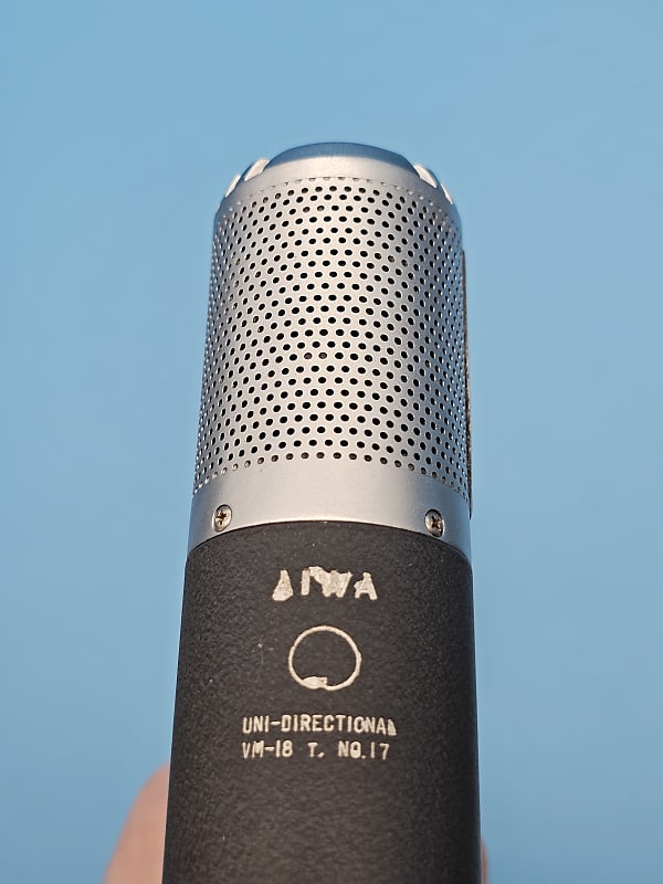 ☆Vintage 1960s Aiwa VM-18 *Serviced* Studio Ribbon Microphone - Japan's RCA  BK5 BK-5B BK-5A Clone