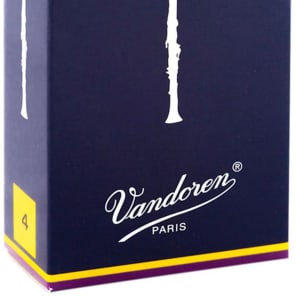 Vandoren CR114 Traditional Eb Clarinet Reeds - Strength 4 (Box of 10)