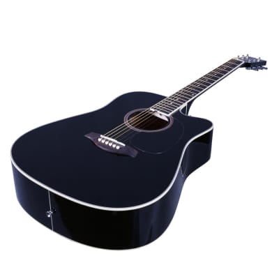 Artist LSPCBK Beginner Acoustic Guitar Pack With Cutaway - Black image 3
