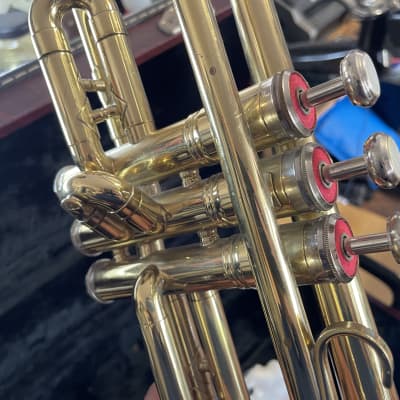 King 600 USA Trumpet With Hard Case And Extras - Needs Tune Up image 7