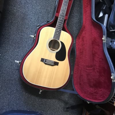 Takamine F400S acoustic 12 string guitar made in Japan September 1980 excellent condition with original hard case image 1