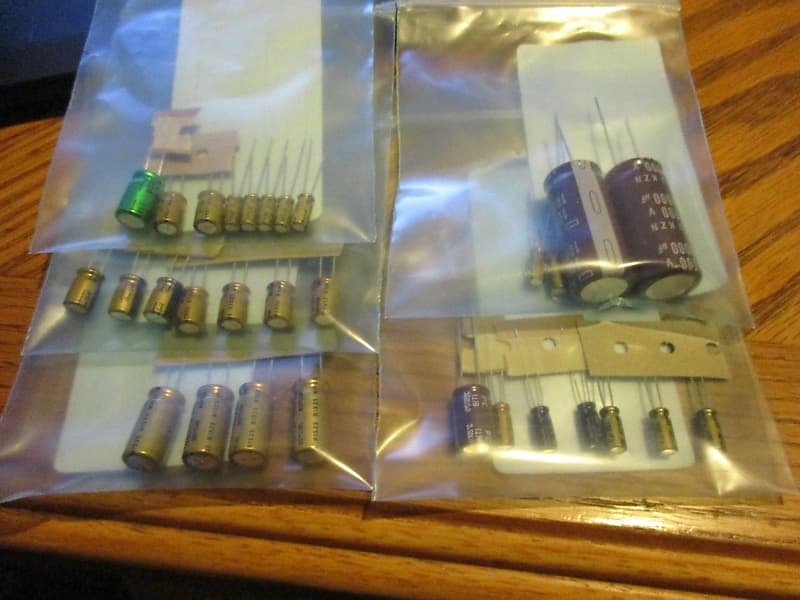 Yamaha M85 M80 M65 M60 Amplifier Recap kit Reverb