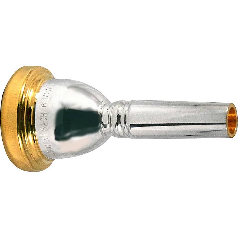 Bach 341 Classic Series Silver-plated Large Shank Trombone Mouthpiece -  6-1/2AL