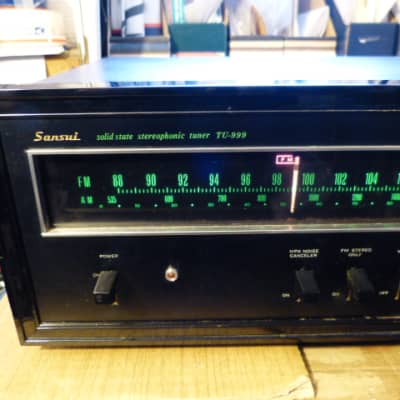 Sansui TU-999 Stereo AM/FM Tuner Black | Reverb