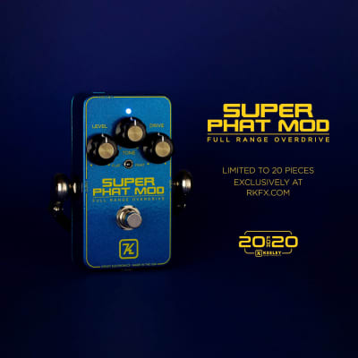 Keeley Super Phat Mod Overdrive 20 for 20 Limited Edition Custom