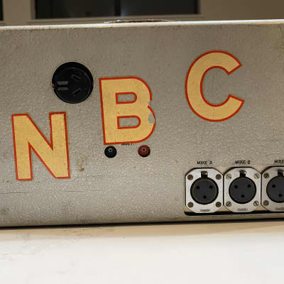 RCA NBC Custom 3 channel Mic Preamplifier for remote recording 1960 - Gray image 7