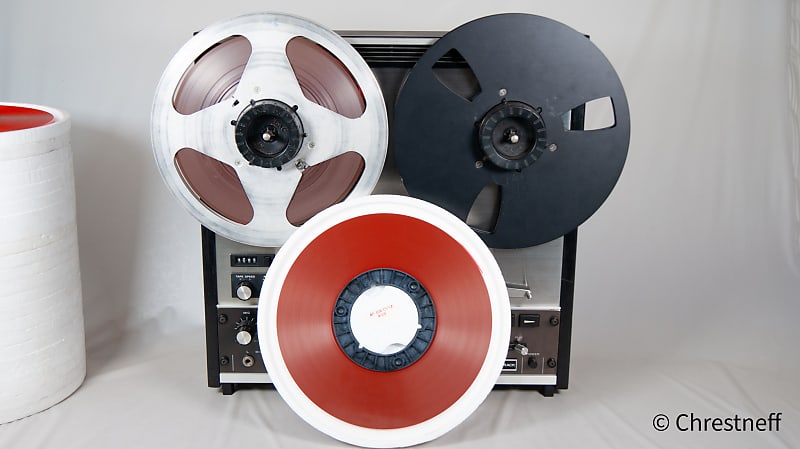 25x NOS Reel Lot, Cassette EMI Leader Tape RED