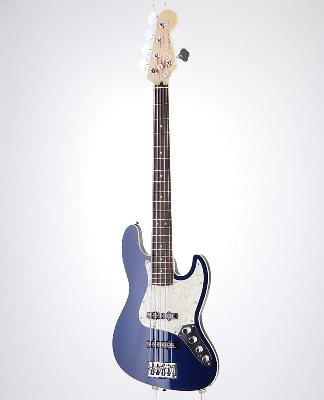 Fender Made in Japan Modern Jazz Bass V Deep Ocean Metallic (S/N