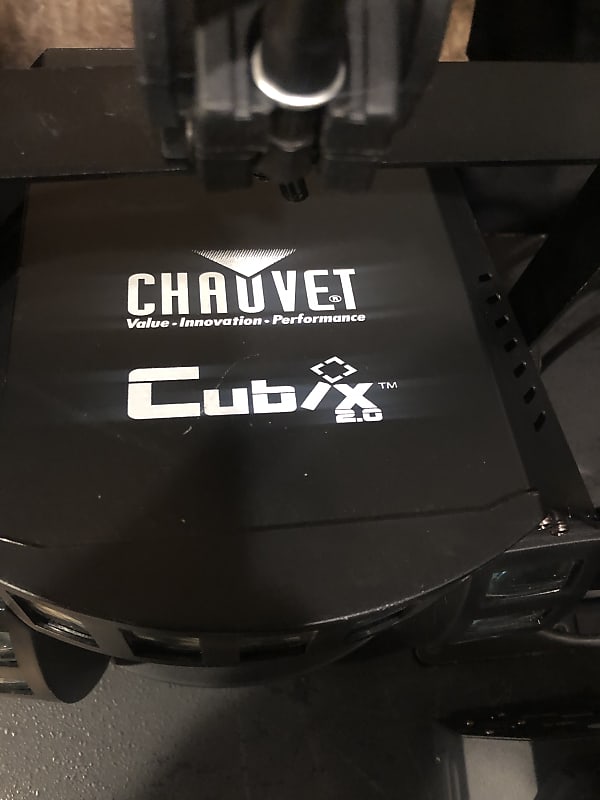 Chauvet Cubix 2.0 Mid 2000’s Black Reverb
