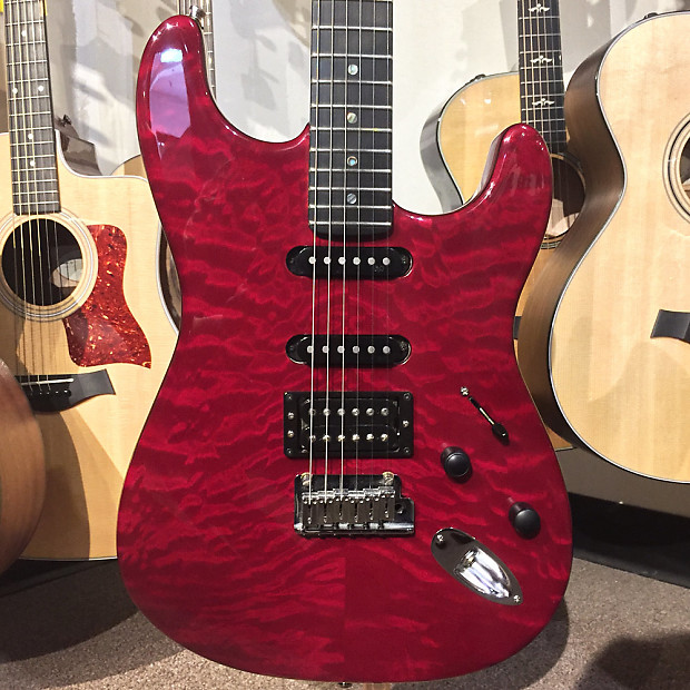 Fender 50th Anniversary American Deluxe Stratocaster, QMT