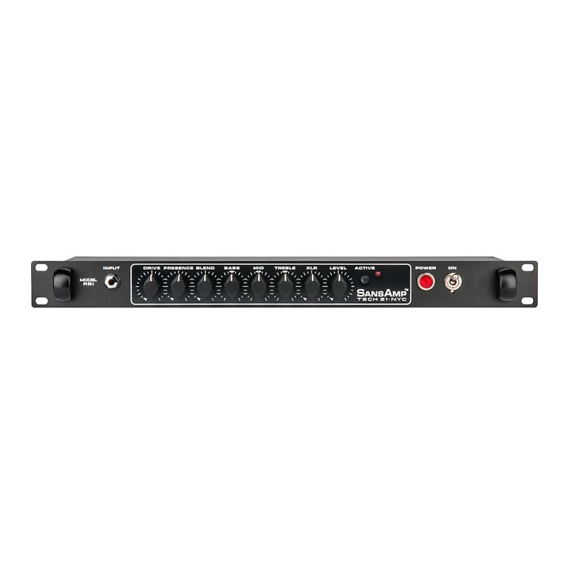 Tech 21 SansAmp RBI Rackmount Bass Preamp | Reverb