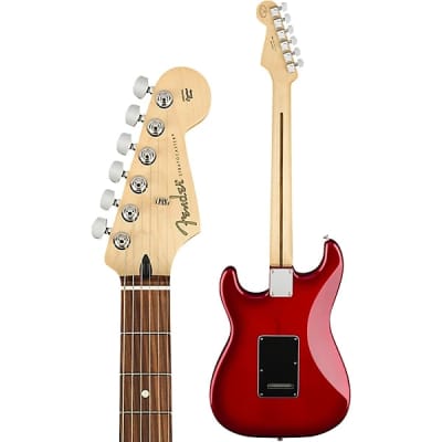 Fender  Player Stratocaster HSS Pau Ferro Fingerboard Limited-Edition Electric Guitar  2024 - Candy Red Burst image 4